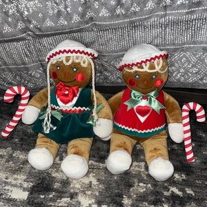 Vintage Target Store Gingerbread Plush Decor